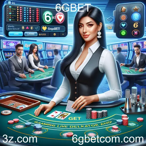 Experimente a Emoção do Cassino Ao Vivo no 6GBET